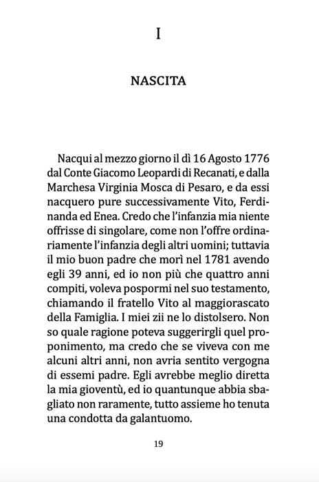 Autobiografia di Monaldo Leopardi - Monaldo Leopardi - 2
