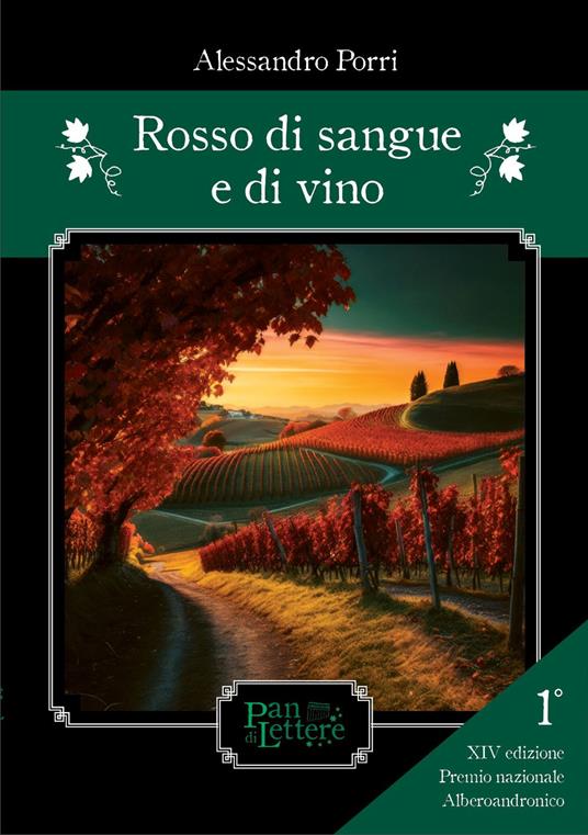 Rosso di sangue e di vino - Alessandro Porri - copertina