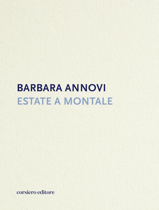 Estate a Montale - Barbara Annovi - copertina