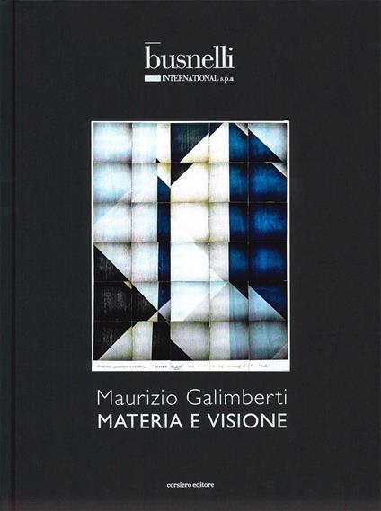 Materia e visione - Maurizio Galimberti - copertina