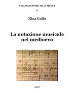 La notazione musicale nel medioevo