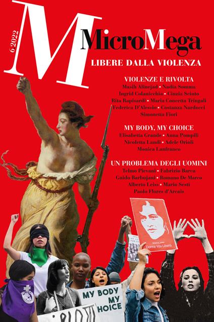 Micromega (2022). Vol. 6: Libere dalla violenza - copertina