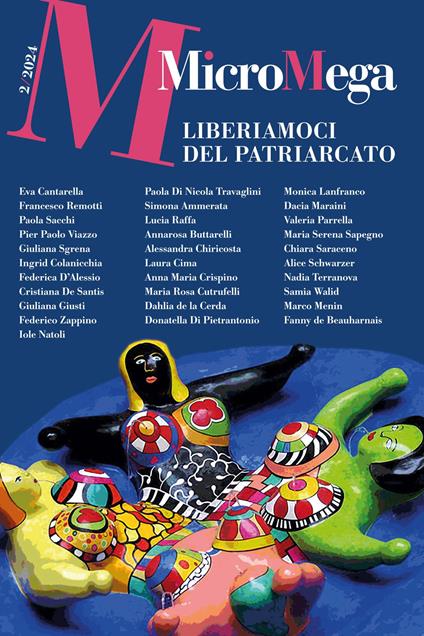 Micromega (2024). Vol. 2: Liberiamoci del patriarcato - copertina