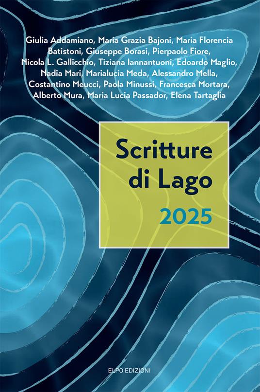 Scritture di lago 2025 - copertina