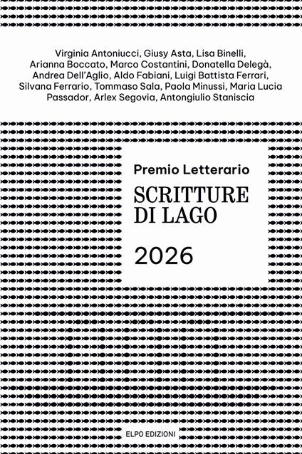 Scritture di lago 2026 - copertina