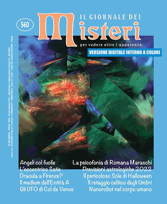 Il giornale dei misteri (2022). Vol. 560 - Massimo Centini,Michele Dinicastro,Paola Giovetti,Roberto La Paglia - ebook