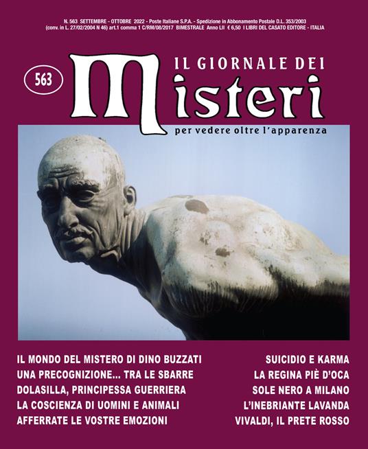Il giornale dei misteri (2022). Vol. 563 - copertina