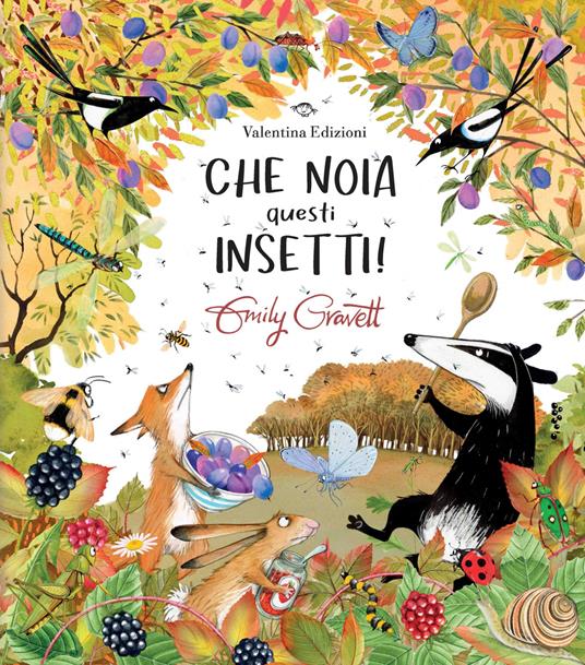 Che noia questi insetti! Ediz. a colori - Emily Gravett - copertina