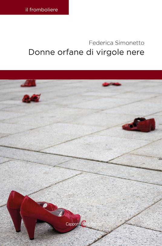 Donne orfane di virgole nere - Federica Simonetto - copertina