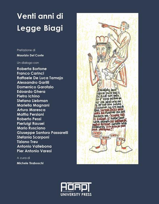 Venti anni di legge Biagi - copertina