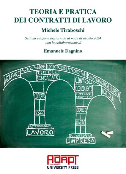 Teoria e pratica dei contratti di lavoro - Michele Tiraboschi - copertina