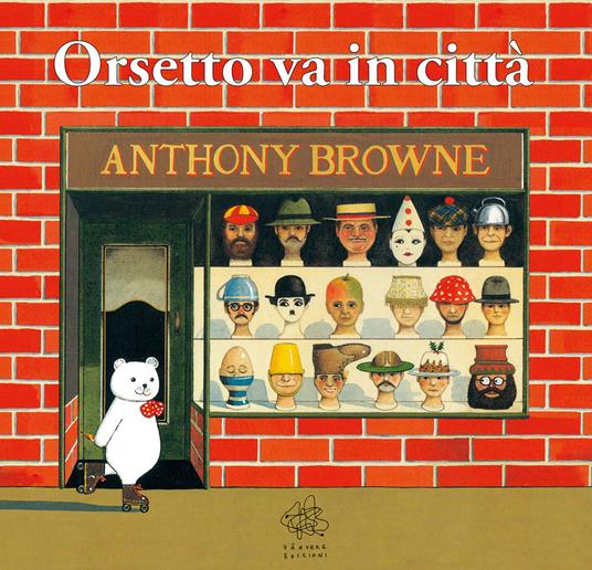 Orsetto va in città - Anthony Browne - copertina