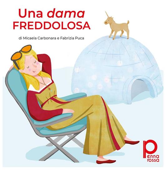 Una dama freddolosa - Micaela Carbonara,Fabrizia Puca - copertina