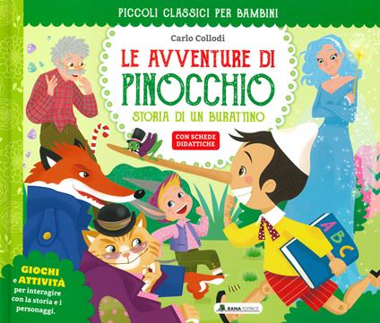 Le avventure di Pinocchio. Classici per ragazzi - Carlo Collodi - copertina