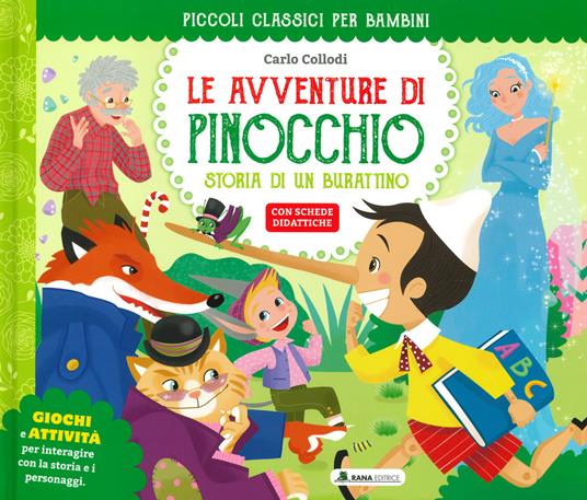 Le avventure di Pinocchio. Classici per ragazzi - Carlo Collodi - copertina