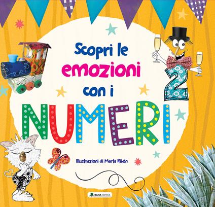 Scopri le emozioni con i numeri. Ediz. a colori - copertina
