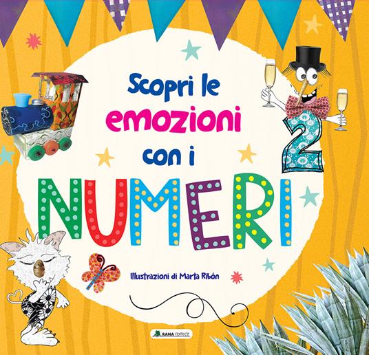 Scopri le emozioni con i numeri. Ediz. a colori - copertina