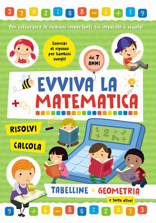 Tabelline e geometria. Evviva la matematica - copertina