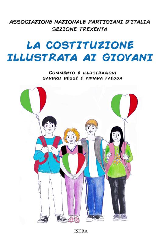 La Costituzione illustrata ai giovani - copertina