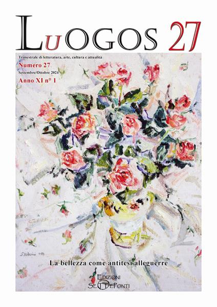 Luogos. Vol. 27: La bellezza come antitesi alle guerre - L. Bronzi - copertina