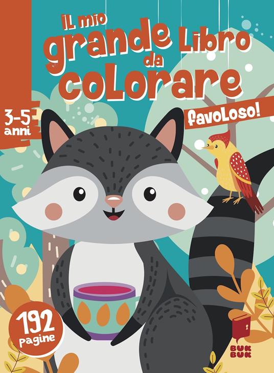 Favoloso! Il mio grande libro da colorare - copertina
