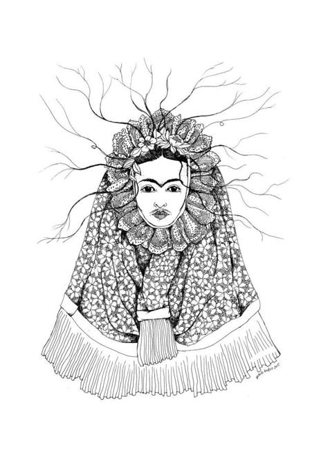 Un nastro attorno a una bomba. Una biografia tessile di Frida Kalho. Ediz. illustrata - Rachel Viné-Krupa - 2