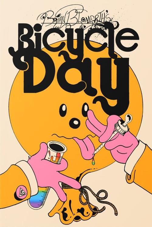 Bicycle day - Brian Blomerth - copertina