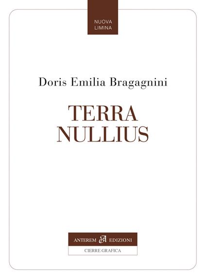 Terra nullius - Doris Emilia Bragagnini - copertina