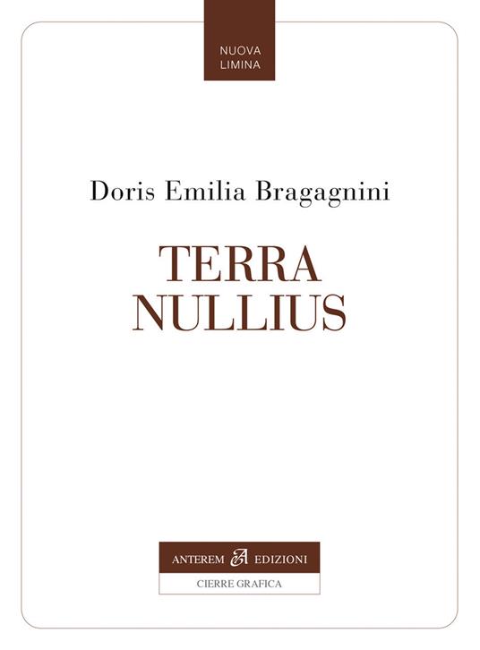 Terra nullius - Doris Emilia Bragagnini - copertina