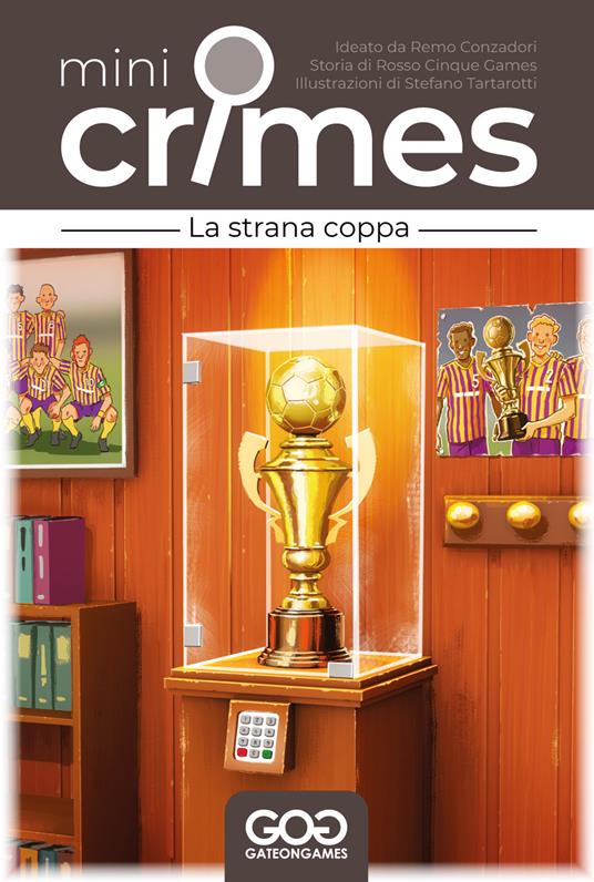 La strana coppa. Mini crimes - Remo Conzadori,Rosso Cinque Games - copertina
