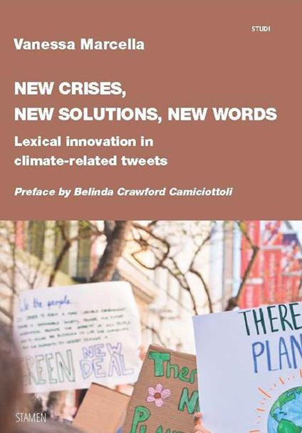 New crises, new solutions, new words. Lexical innovation in climate-related tweets - Vanessa Marcella - copertina