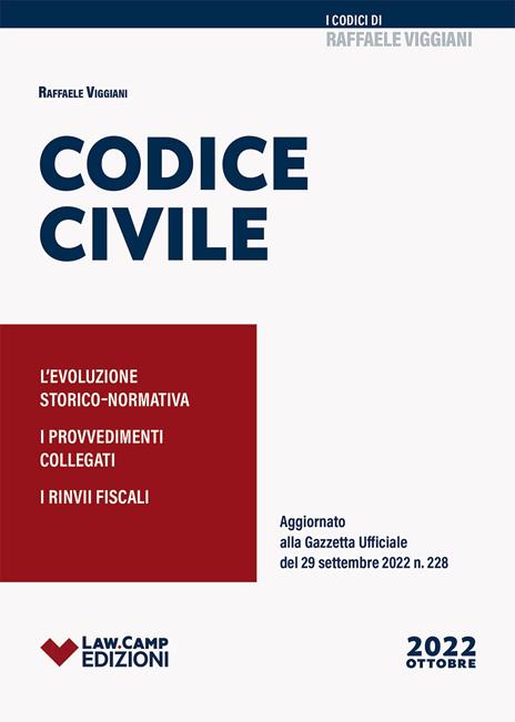 Codice civile. Con rinvii normativi - Raffaele Viggiani - copertina