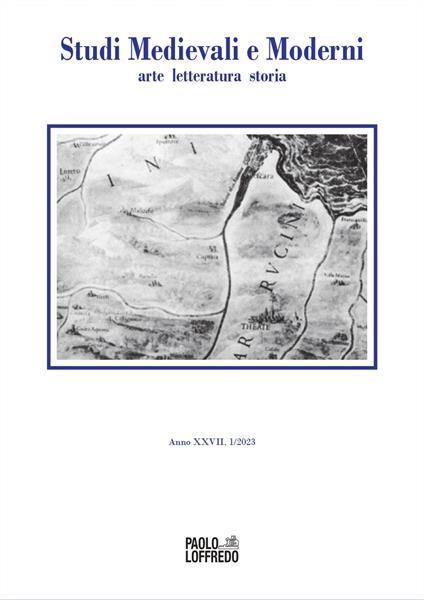 Studi medievali e moderni. Arte, letteratura, storia (2023). Vol. 1 - copertina