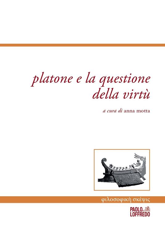 Platone e la questione della virtù - copertina