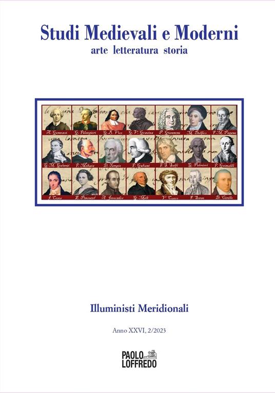 Studi medievali e moderni. Arte, letteratura, storia (2023). Vol. 2: Illuministi meridionali - copertina