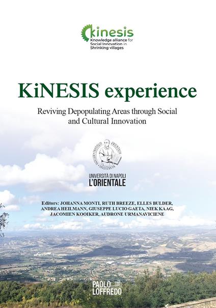 KiNESIS experience. Reviving depopulating areas through social and cultural innovation - copertina
