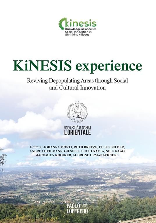 KiNESIS experience. Reviving depopulating areas through social and cultural innovation - copertina