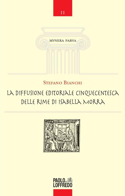 La diffusione editoriale cinquecentesca delle rime di Isabella Morra - Stefano Bianchi - copertina