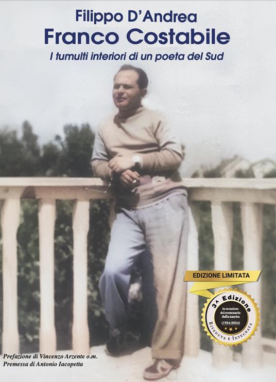Franco Costabile. I tumulti interiori di un poeta del Sud - Filippo D'Andrea - copertina