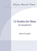 12 studies for oboe (or saxophone). Metodo