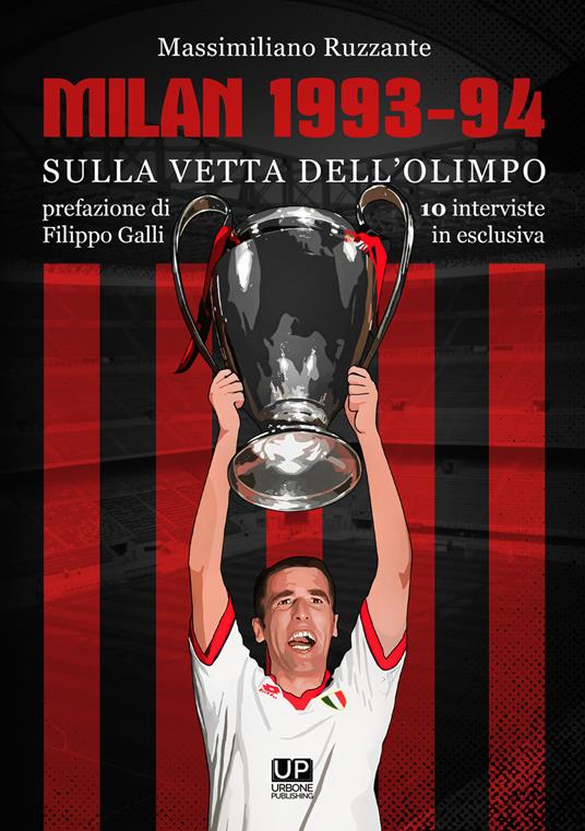 Milan 1993-94. Sulla vetta dell'Olimpo - Massimiliano Ruzzante - copertina