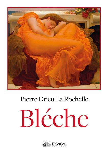Bléche - Pierre Drieu La Rochelle - copertina