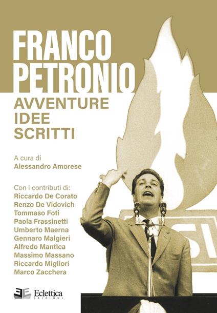 Franco Petronio. Avventure idee scritti - Alessandro Amorese - copertina