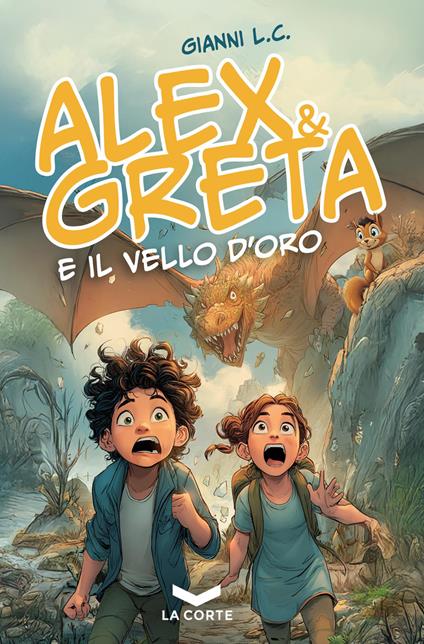 Alex e Greta e il vello d'oro - L. C. Gianni - copertina