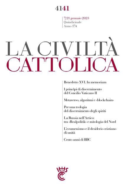 La civiltà cattolica. Quaderni (2022). Vol. 4141 - AA.VV. - ebook