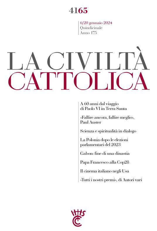 La civiltà cattolica. Quaderni (2024). Vol. 4165 - AA.VV. - ebook