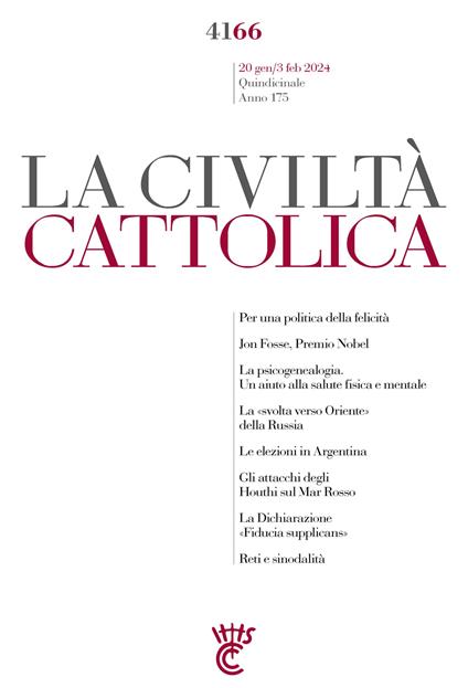 La civiltà cattolica. Quaderni (2024). Vol. 4166 - AA.VV. - ebook