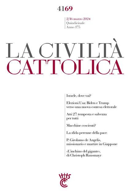 La civiltà cattolica. Quaderni (2024). Vol. 4169 - AA.VV. - ebook
