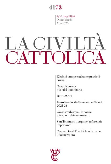 La civiltà cattolica. Quaderni (2024). Vol. 4173 - AA.VV. - ebook
