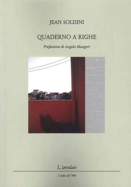 Quaderno a righe - Jean Soldini - copertina